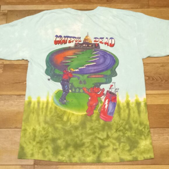 Grateful Dead Golfer 2X-Large Tie Dye T-Shirt - Picture 2 of 4